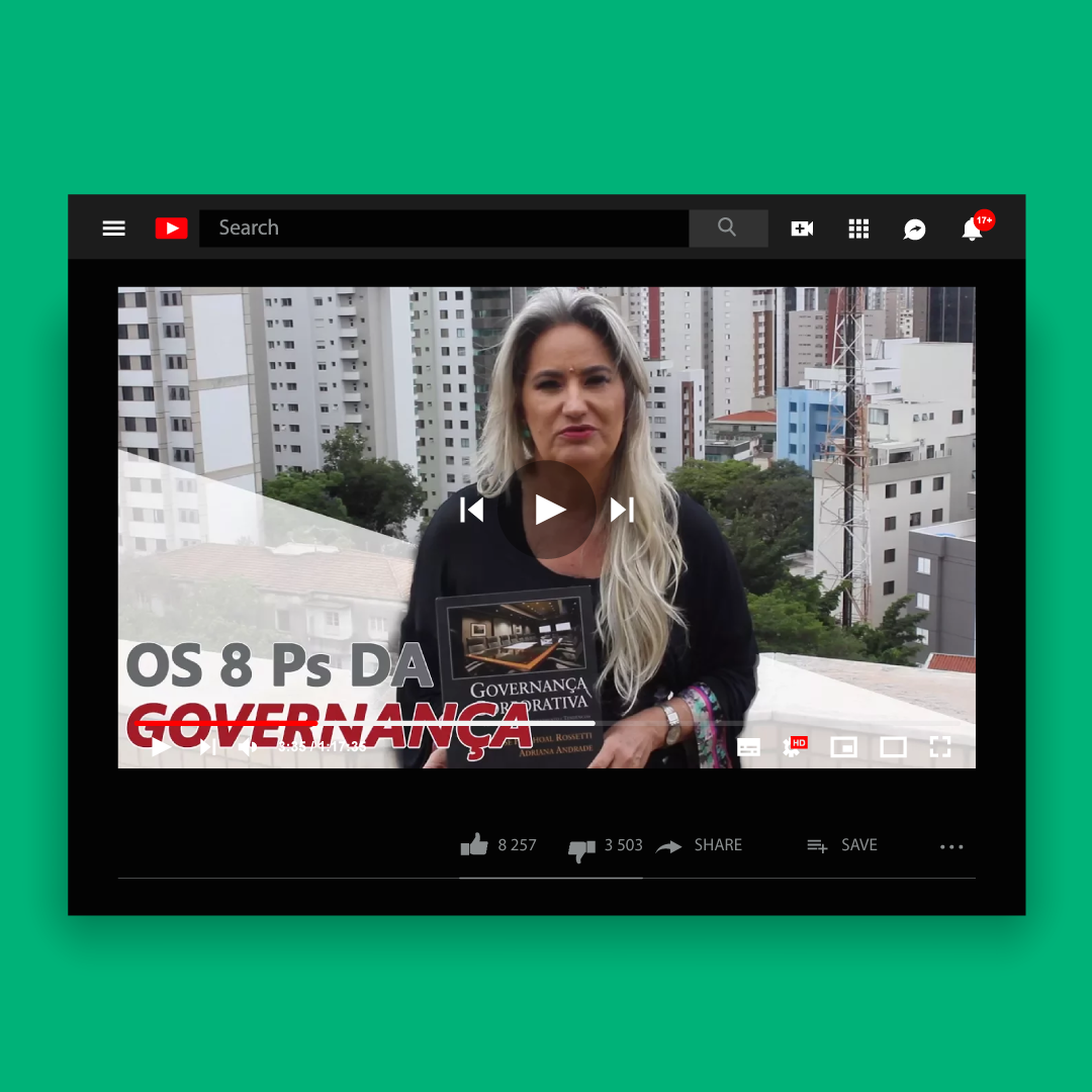 Canal no YouTube: Governança Já