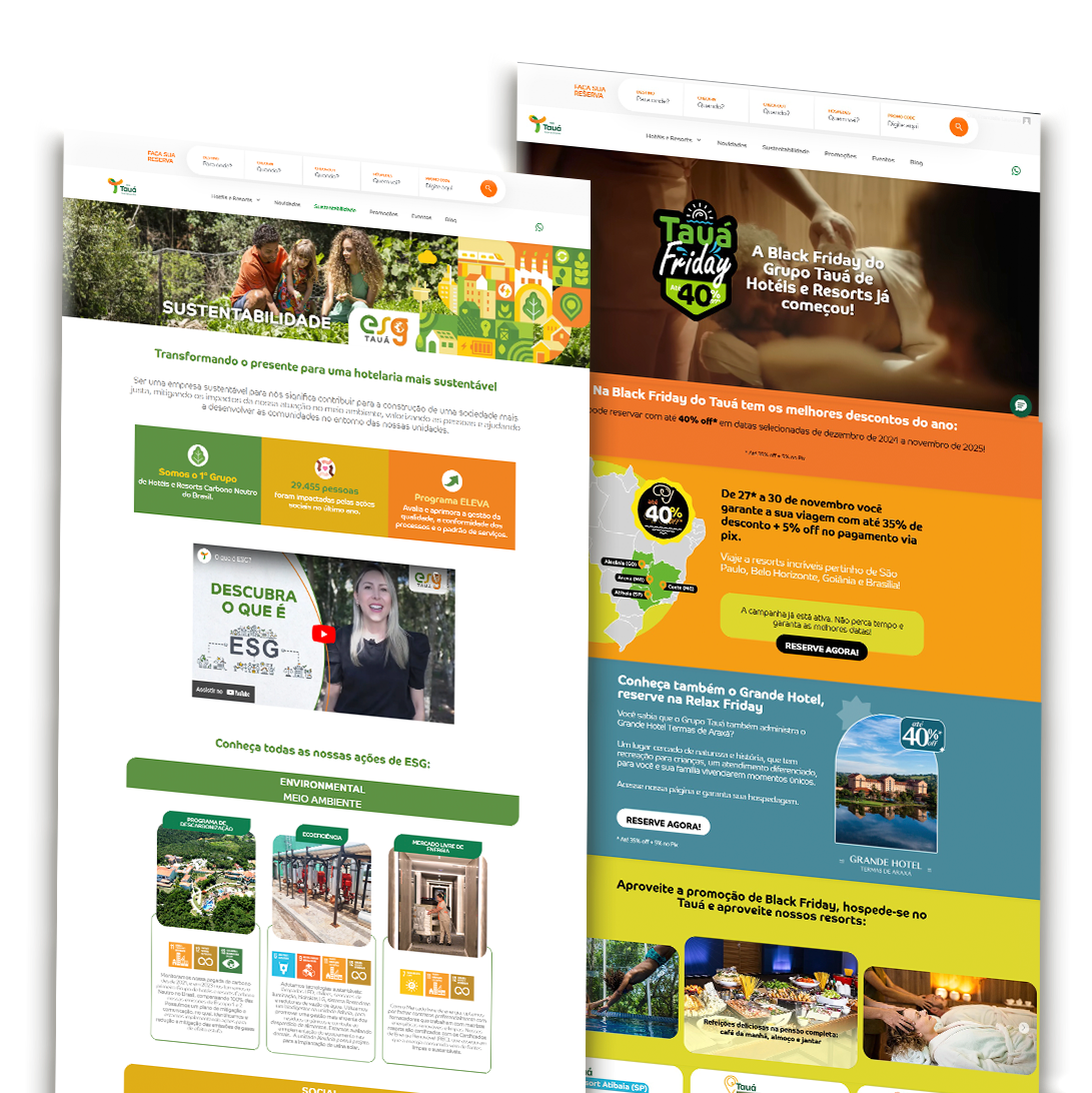 Grupo Tauá: UI Design e CRO para Landing Pages