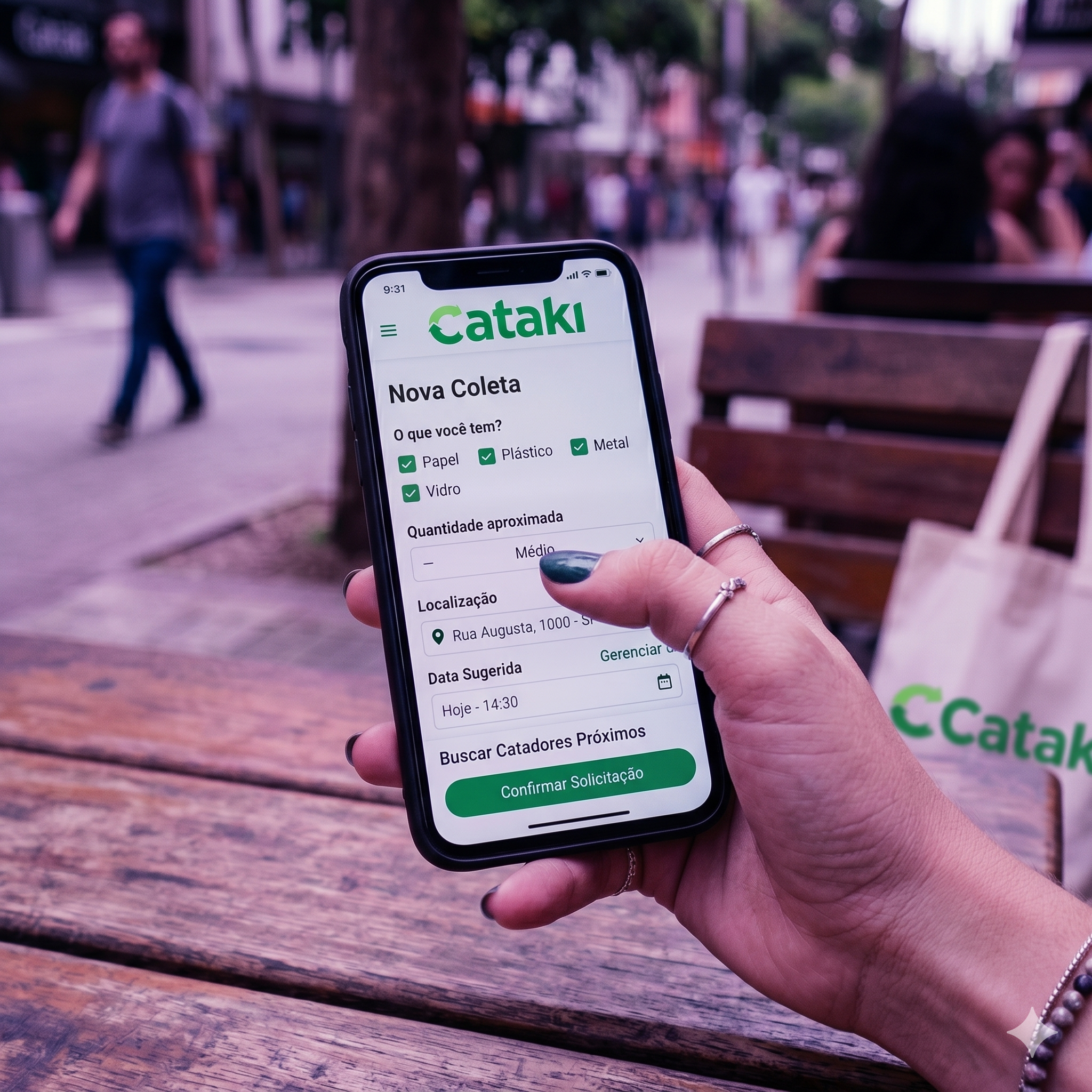 Aplicativo Cataki: Design Thinking e melhorias de UX